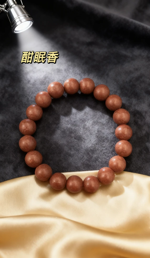 【酣眠香】药香合香珠手串天然药材传统非遗手作古法配伍冷凝手链