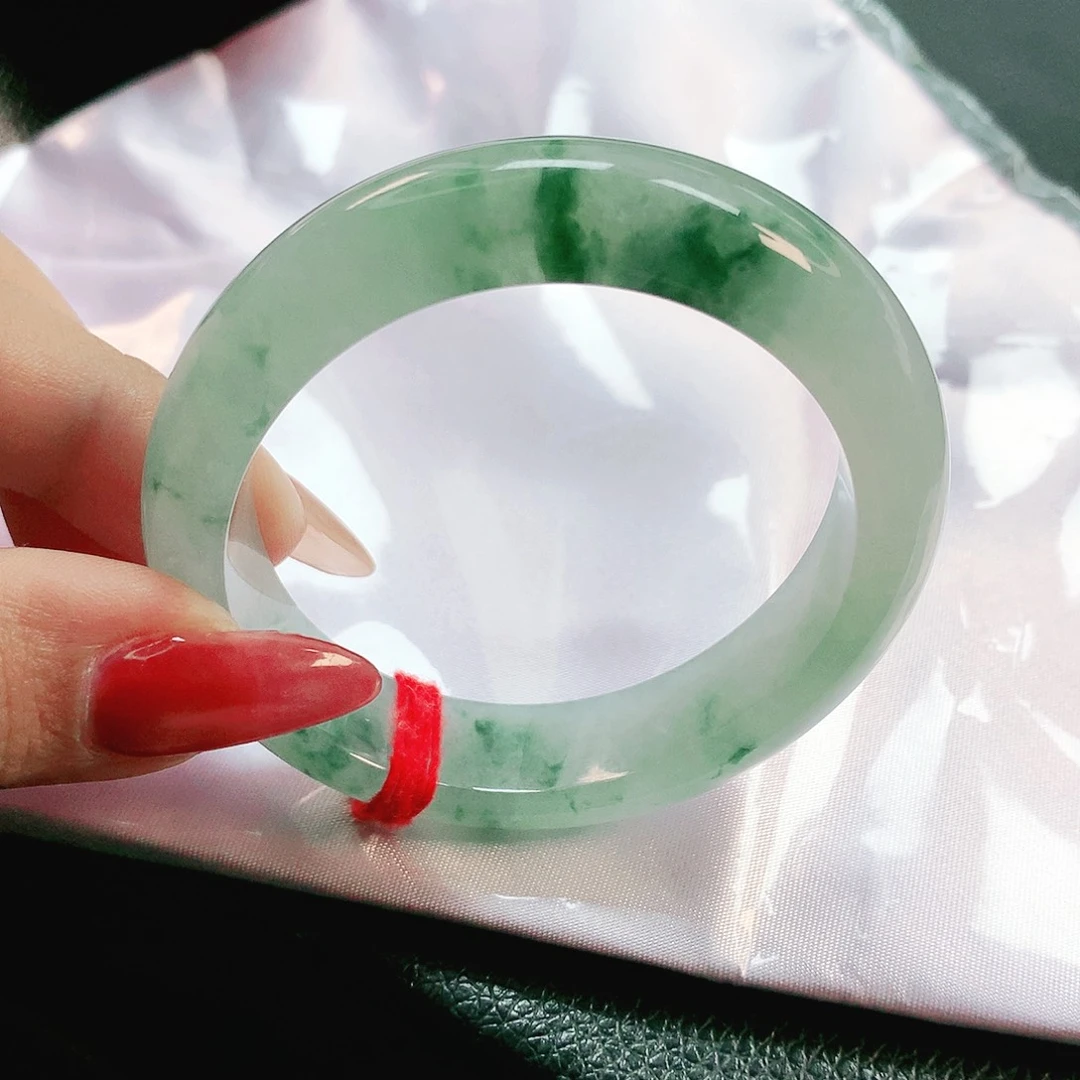 未镶嵌手镯翡翠54贵妃1016