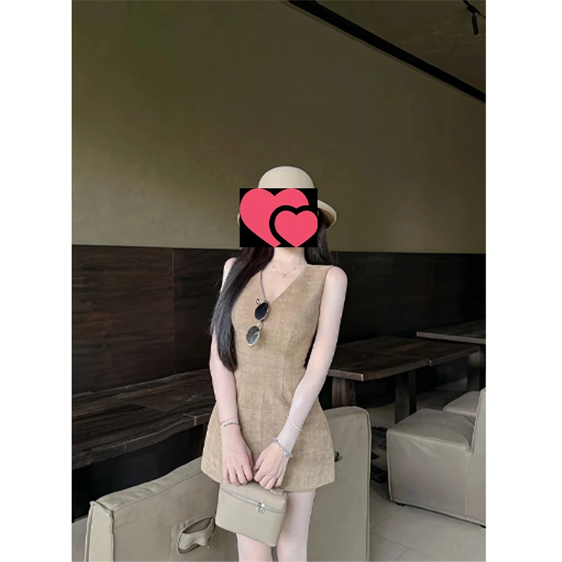 运费补贴 【高智lady】时尚小香风气质无袖连衣裙