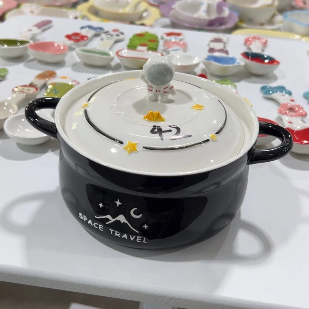 瓷高温陶瓷釉下彩微瑕！