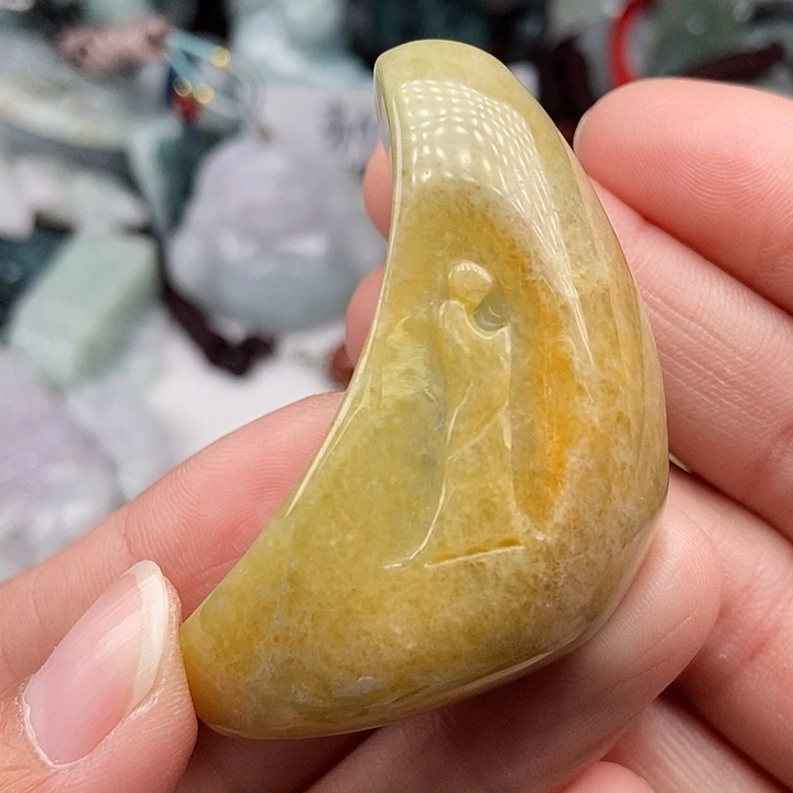未镶嵌挂件翡翠翡翠