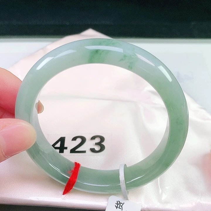 翡翠未镶嵌手镯423