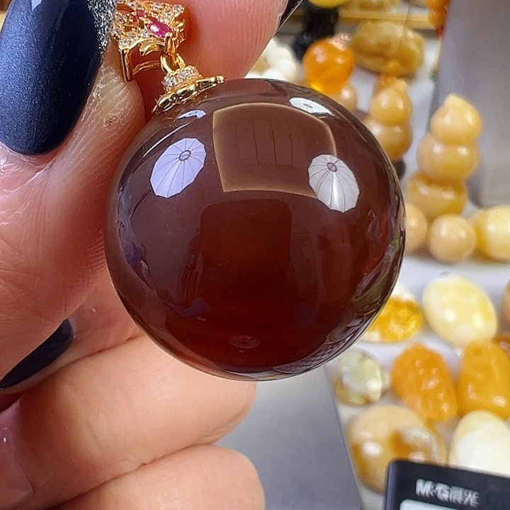 蜜蜡颈饰未镶嵌蜜蜡