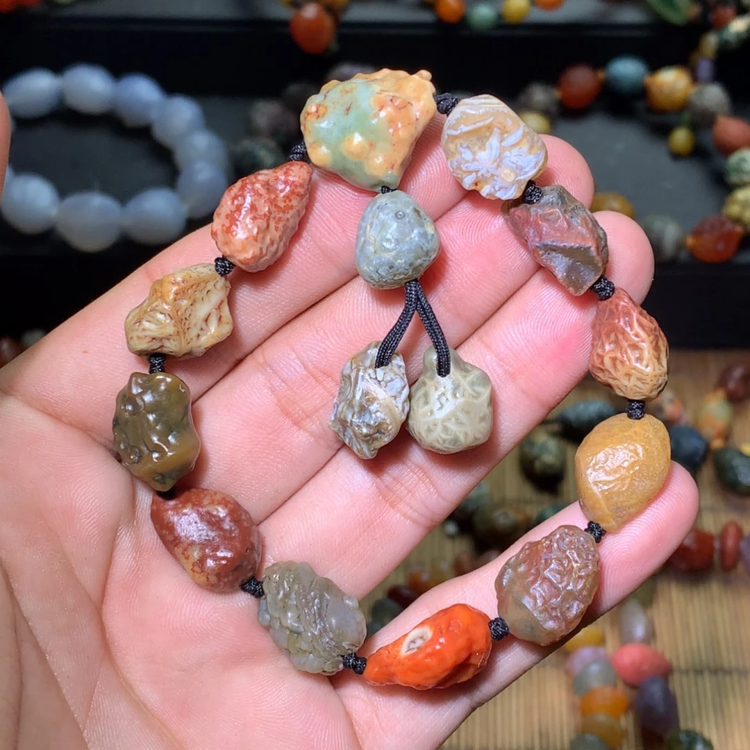 玛瑙/玉髓未镶嵌阿拉善戈壁玛瑙