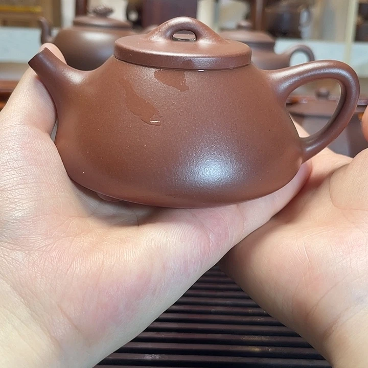 茶杯紫砂紫泥容量200