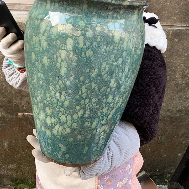 紫砂花盆正品口26高41