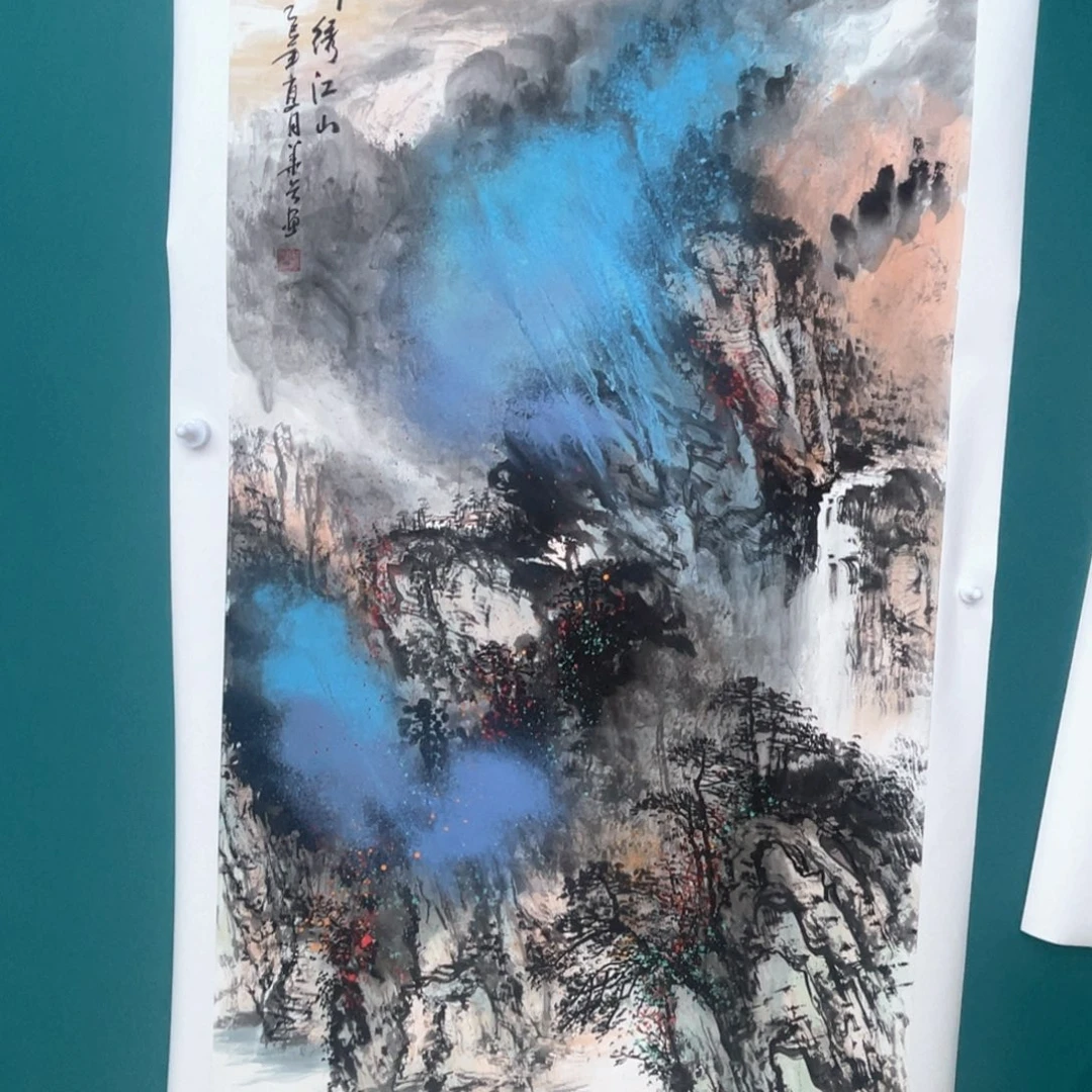 国画毛华兮老师作品欣赏