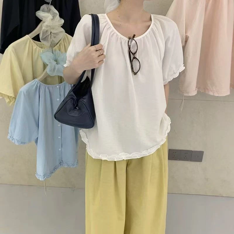 叙旧姑嫂 百搭休闲韩版显瘦百搭T恤330