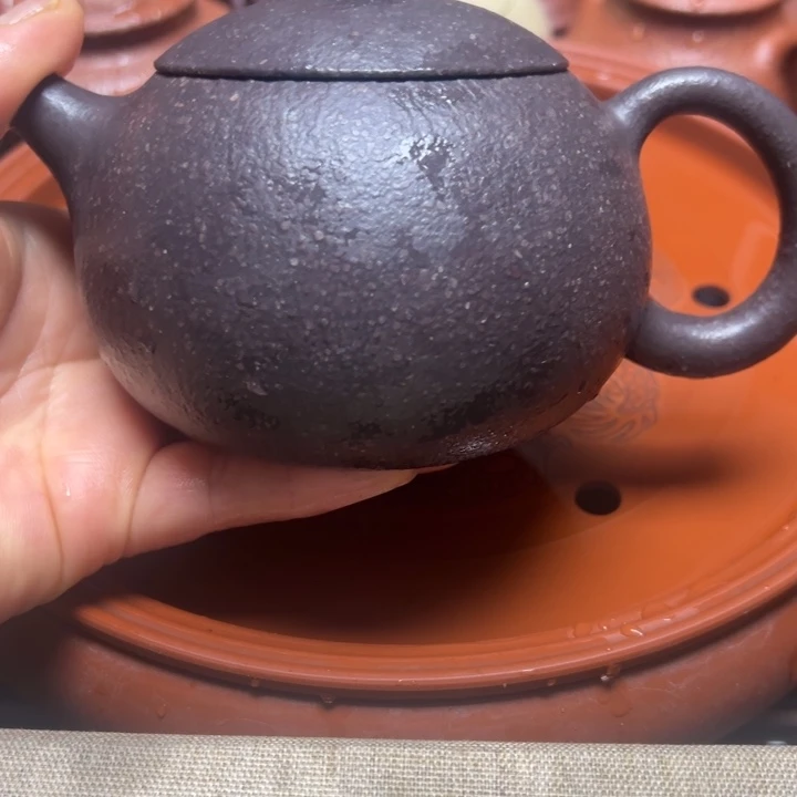 紫砂茶壶宜兴原矿天青