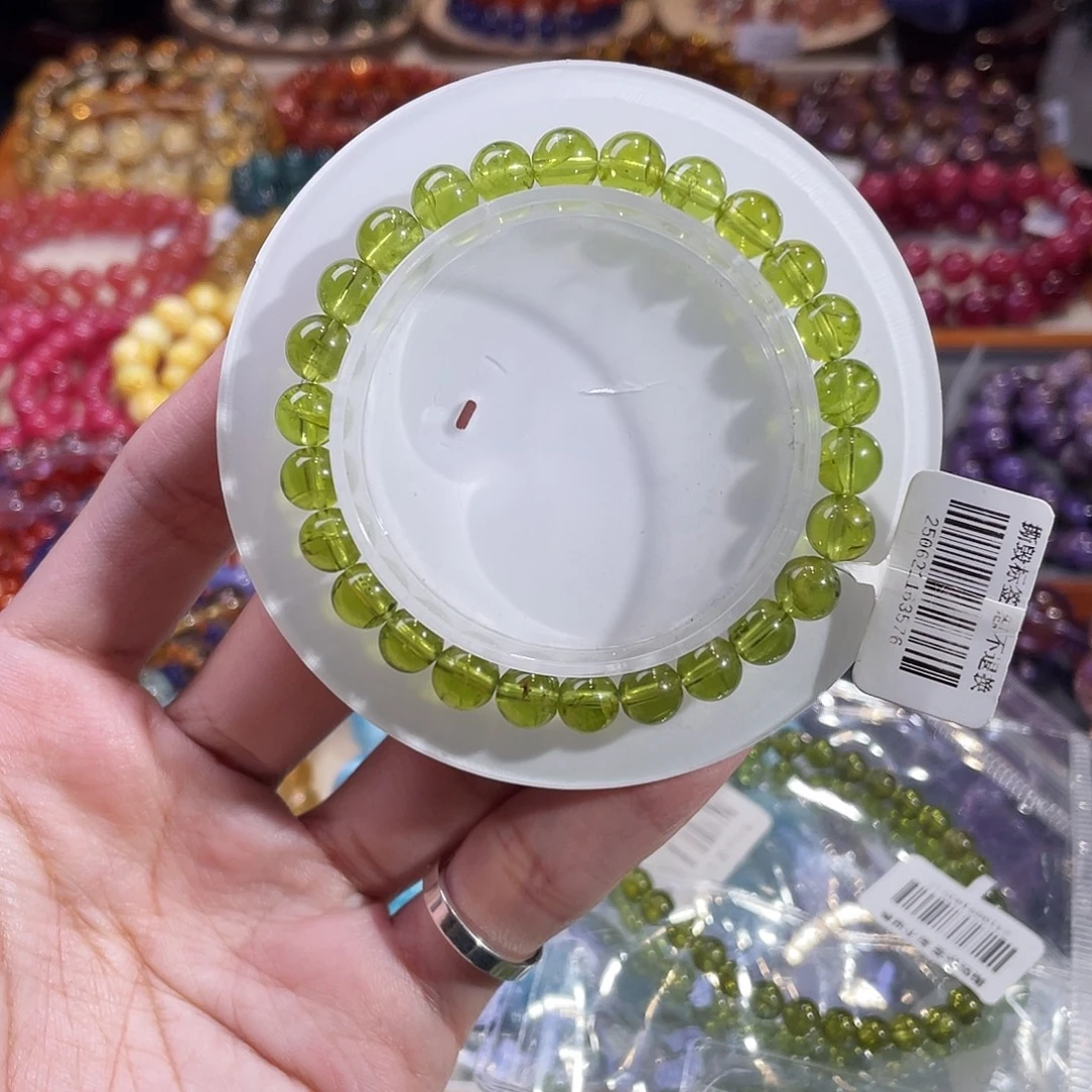 手链未镶嵌橄榄石收藏级橄榄石7