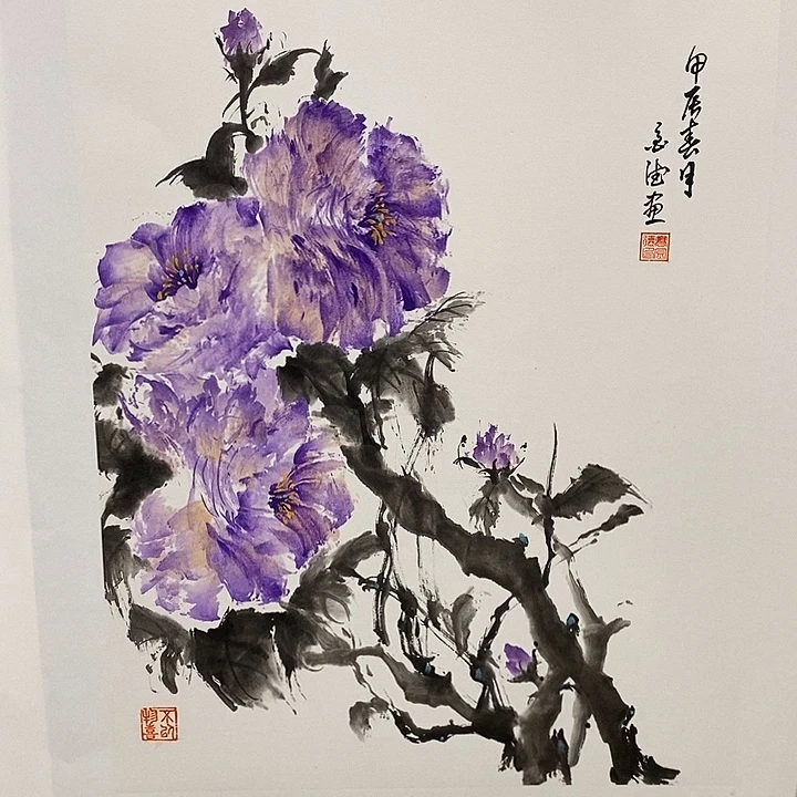 国画手写手绘作品150