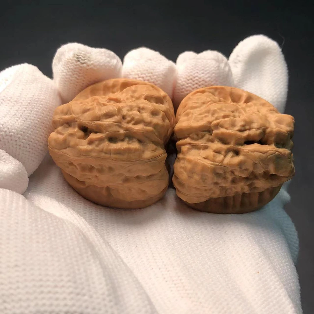 36-37左右蛤蟆头对核桃文玩核桃