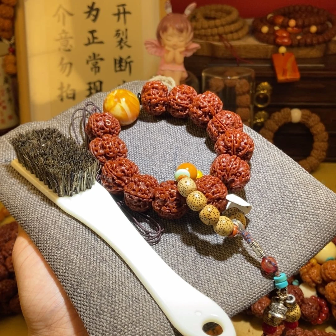 金刚菩提吊坠226玉化肉设计款