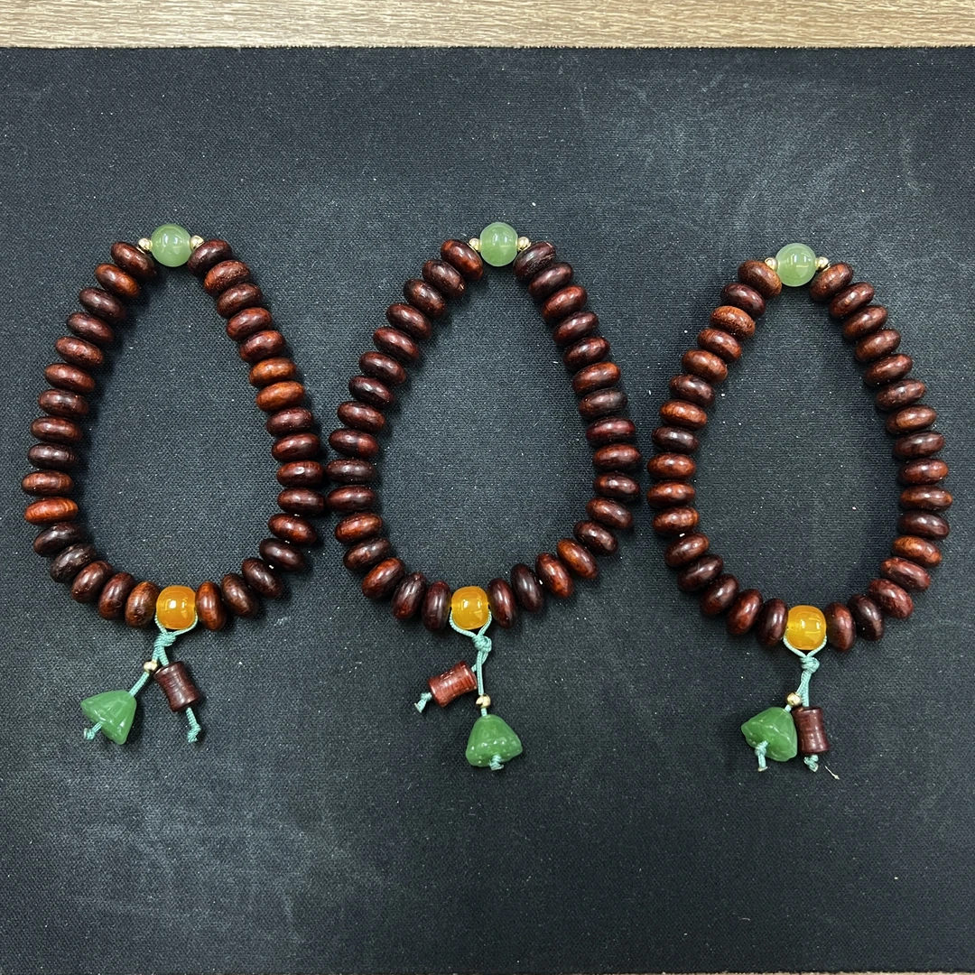 紫檀算盘珠9m*（多样性发一件）