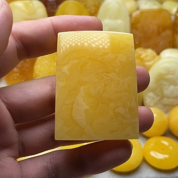 琥珀颈饰未镶嵌琥珀蜜蜡吊坠