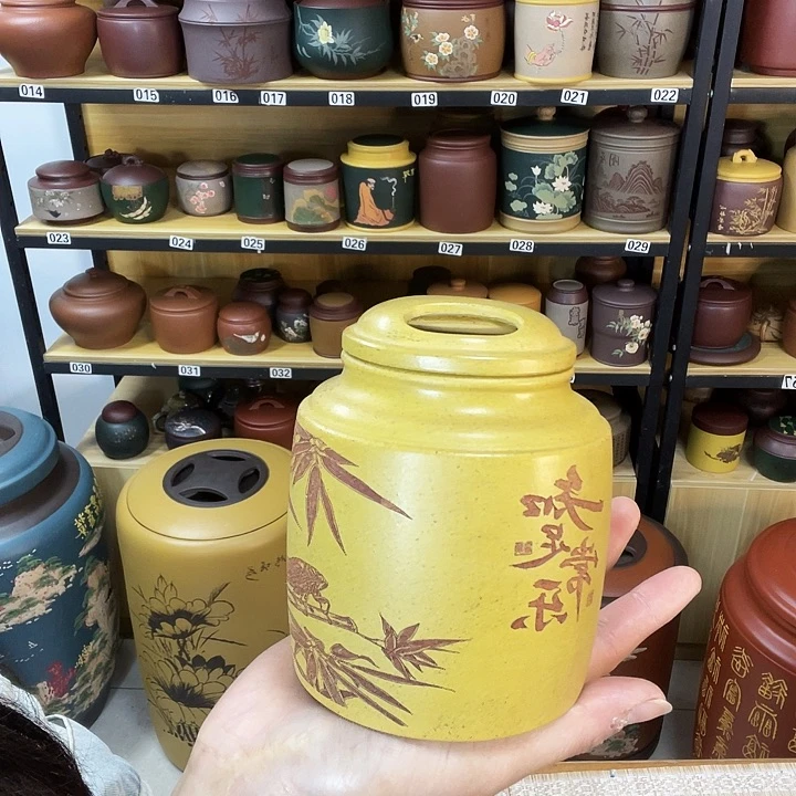 紫砂茶叶罐紫砂茶叶罐