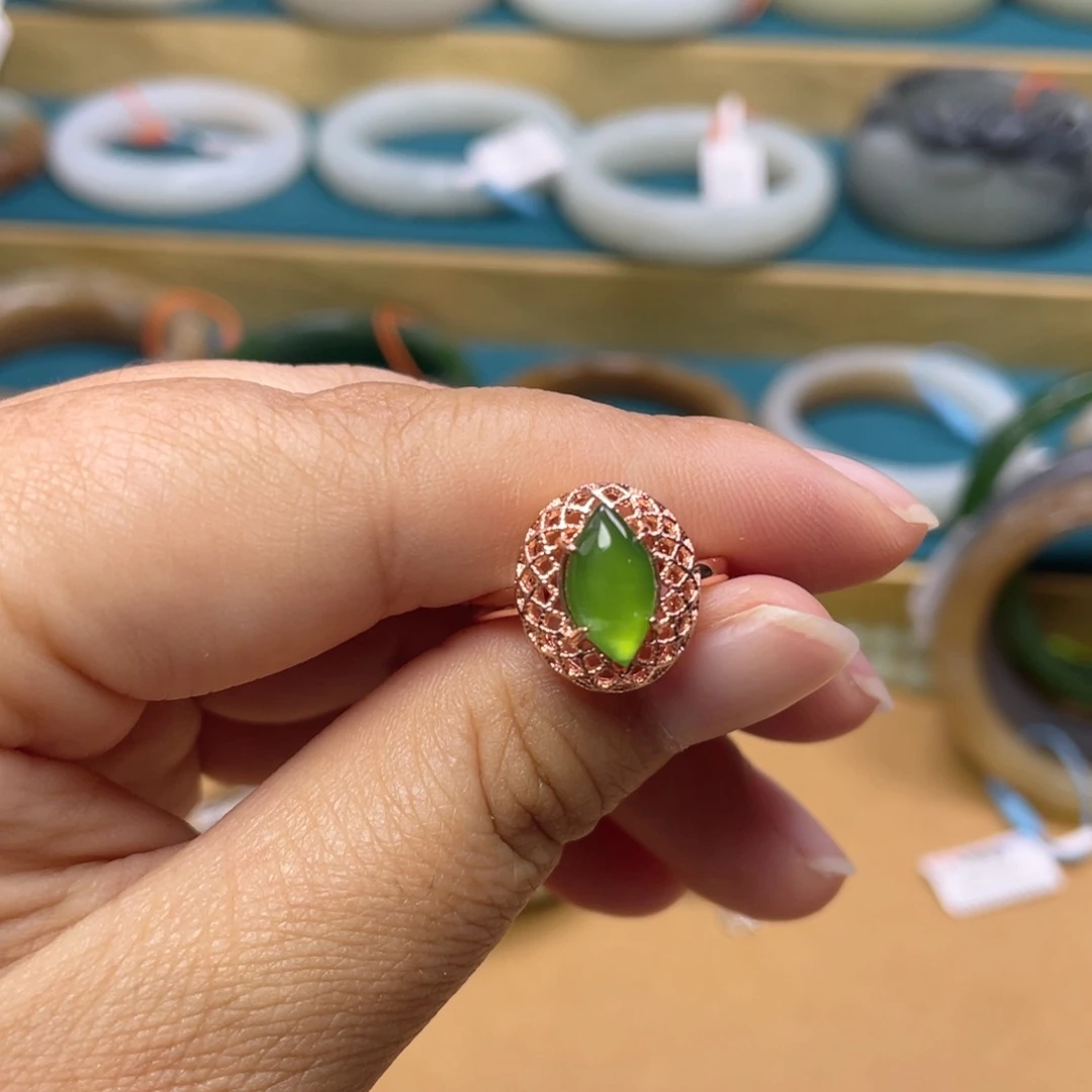 和田玉戒指未镶嵌