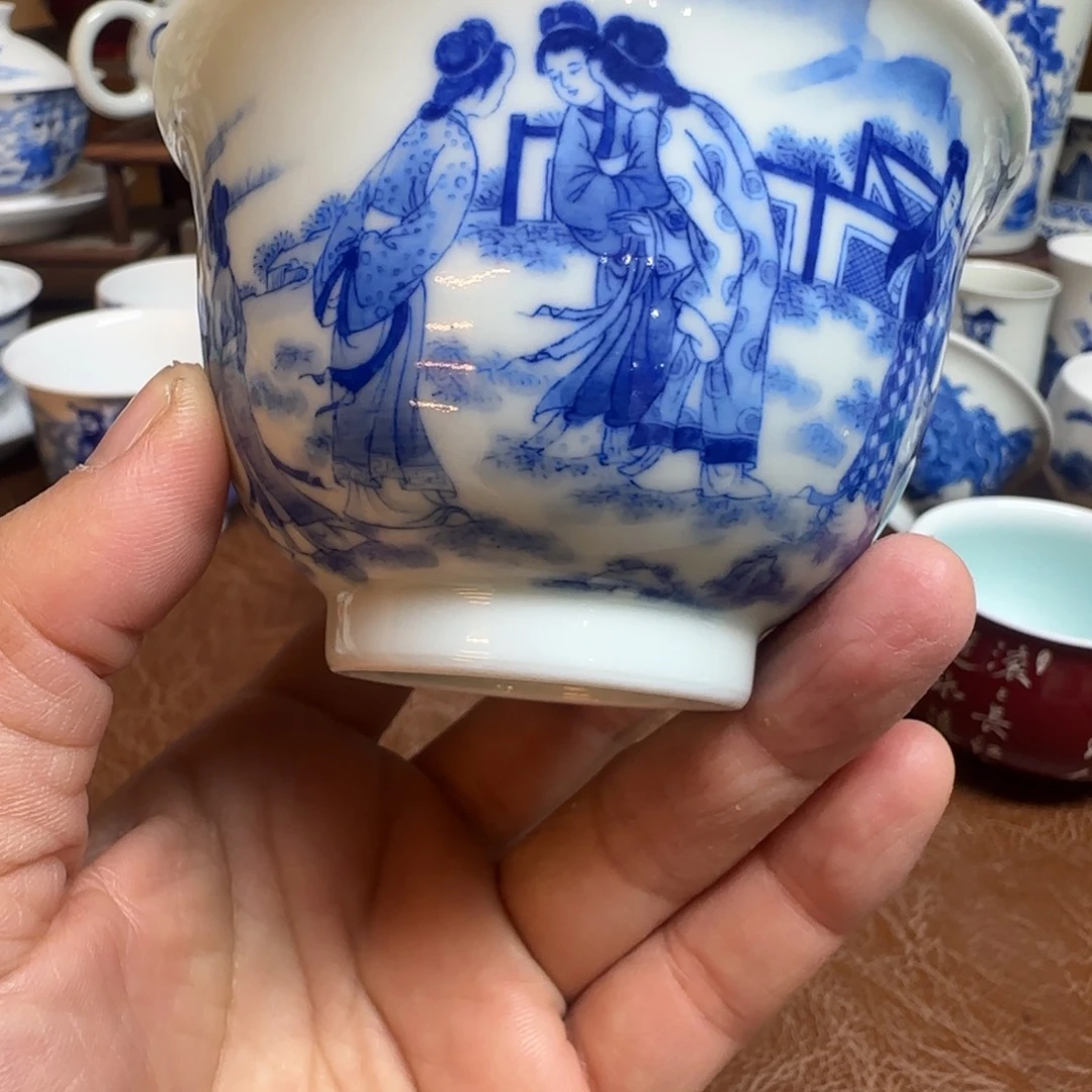 陶摆件今天晚上的月亮好圆