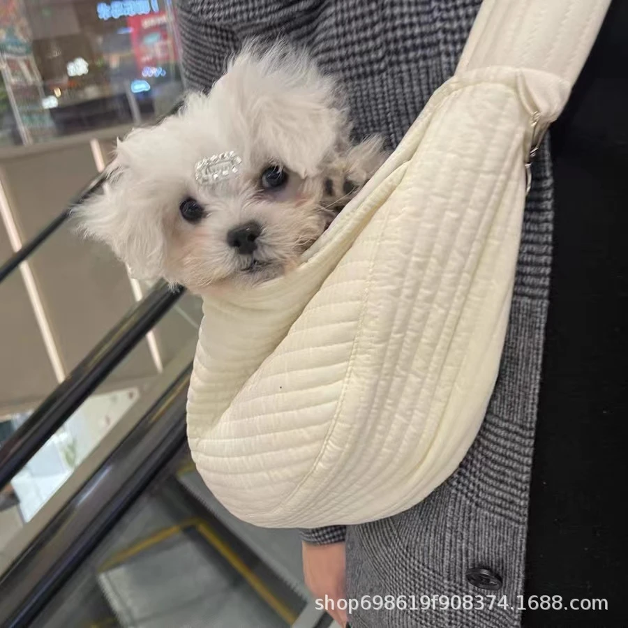 猫包外出便携宠物猫咪狗狗背包斜跨装猫的小型犬帆布包包单件猫包