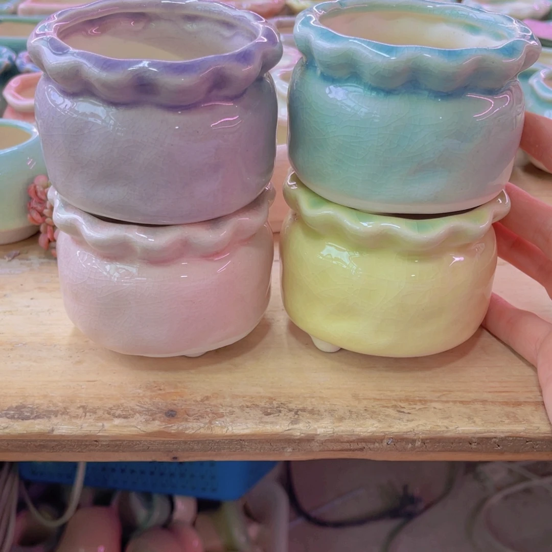 陶瓷花盆当场凑满12包邮