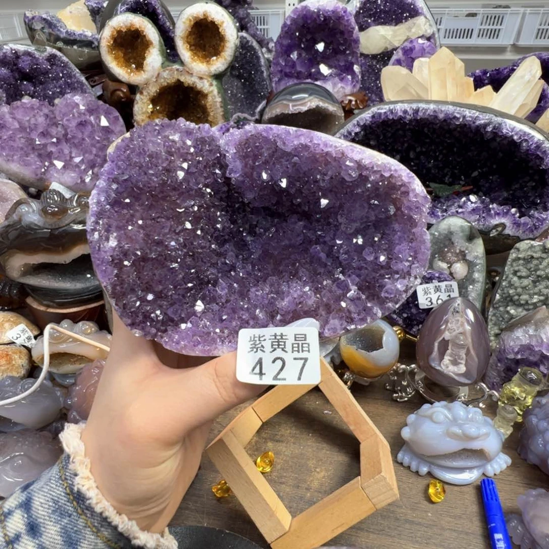 未镶嵌珠宝半成品水晶427