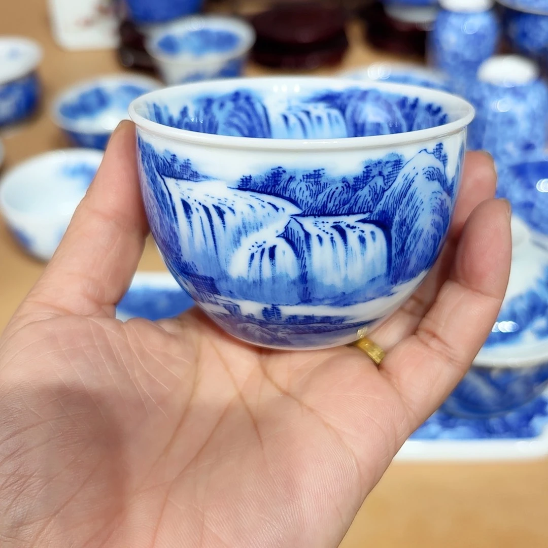 亮***哥景德镇纯手绘单杯