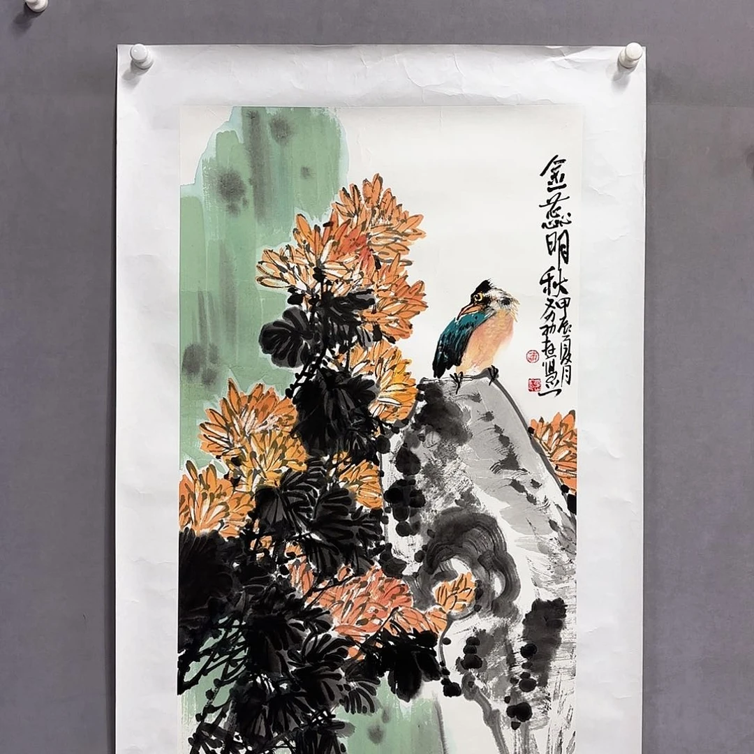 国画国画纯手绘作品请放心去藏