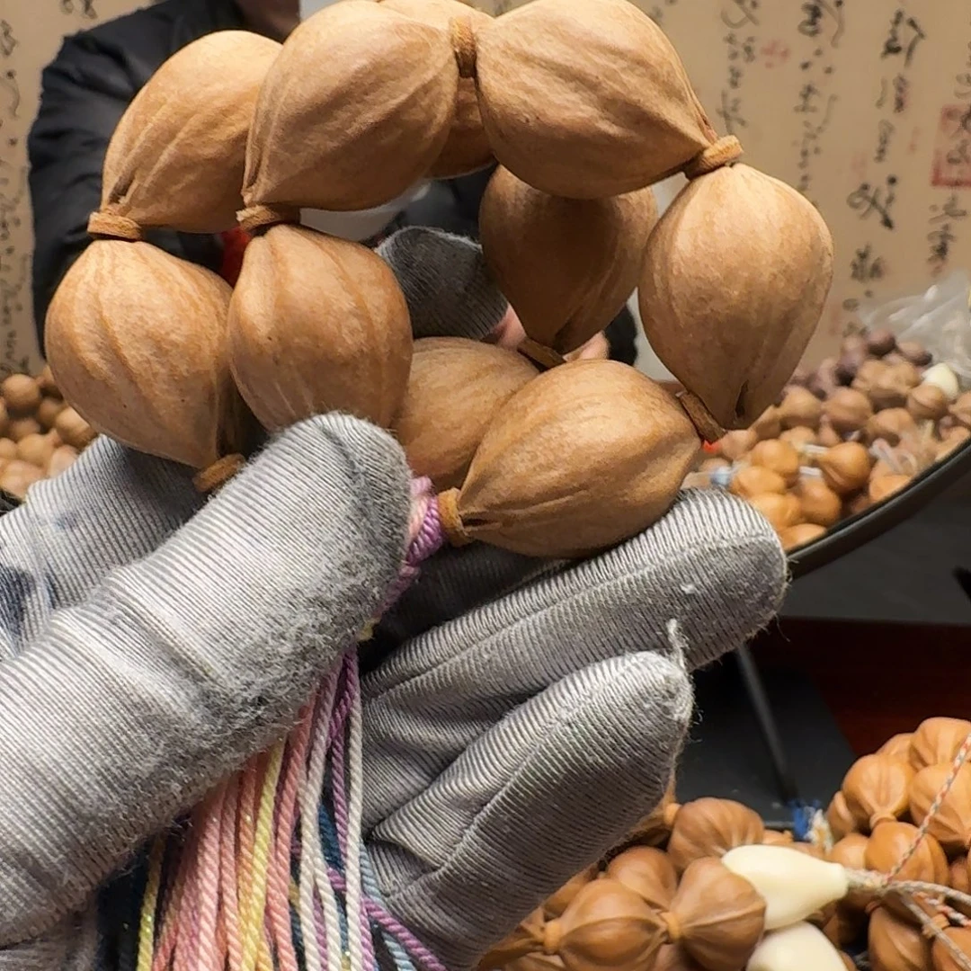 橄榄核手串蒜头核