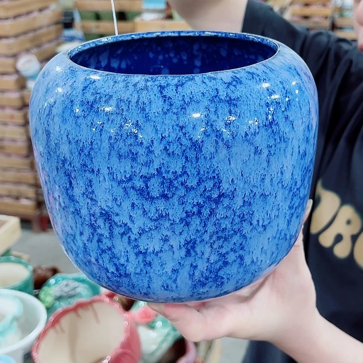 有孔，凑10元包邮陶瓷花盆发货！