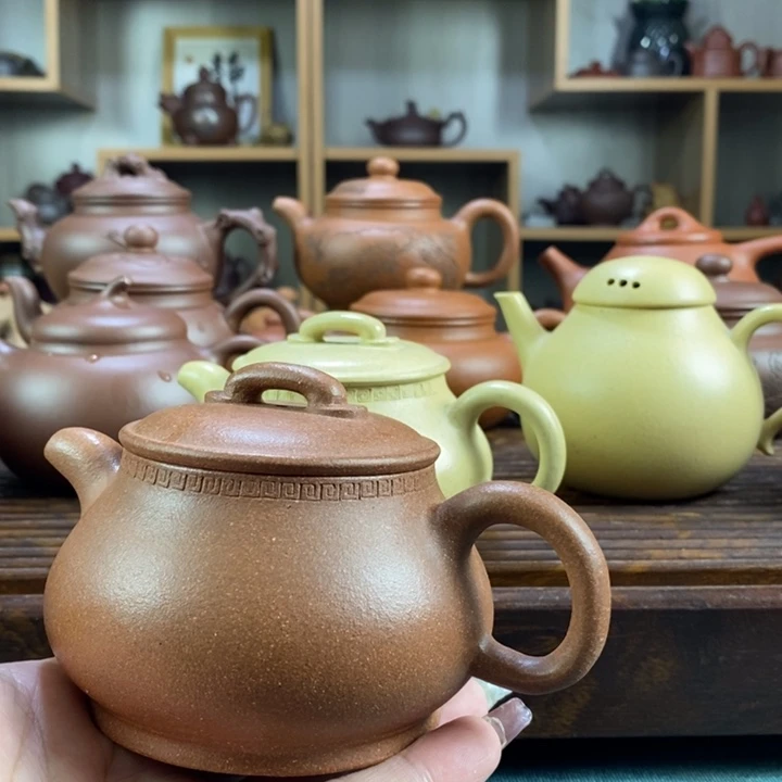 用***8茶壶紫砂原矿紫砂壶系列产品