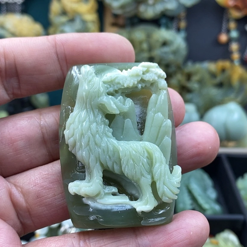 【闪购商品】未镶嵌岫玉吊坠