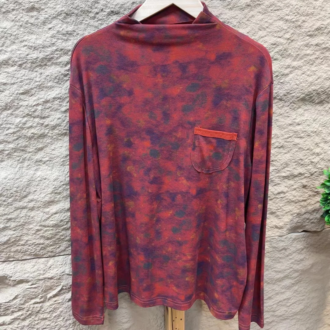 6143新款春秋休闲百搭气质显瘦长袖T恤