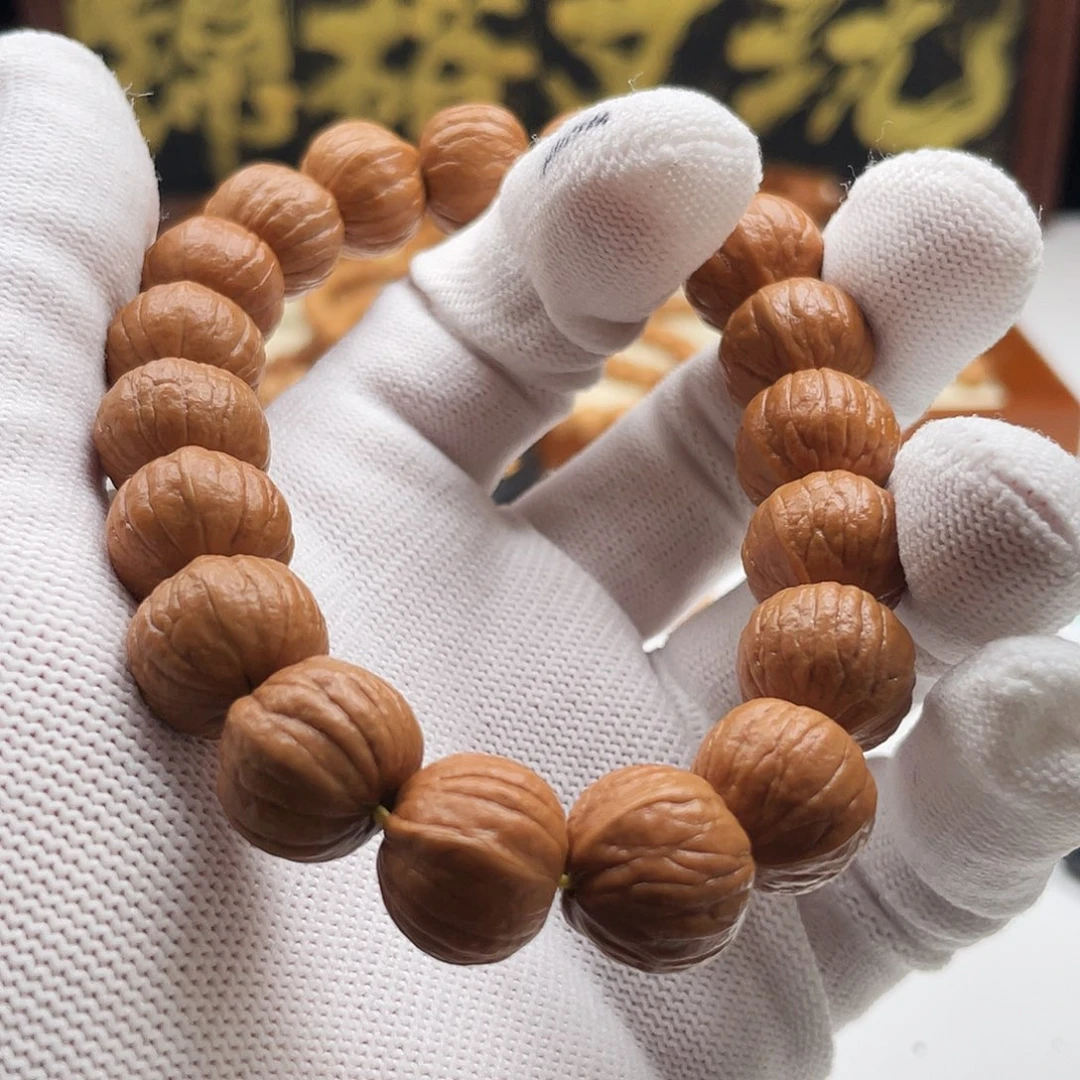 猴头核桃手串14+南瓜【油点款】28块钱