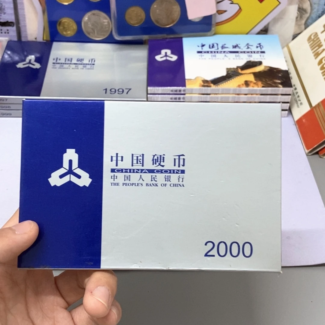 其他普通金属2000年硬币套装原盒原币