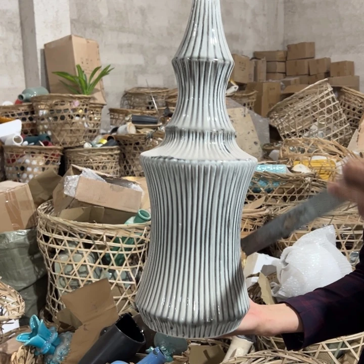 摆件高48宽16公分微瑕柱子