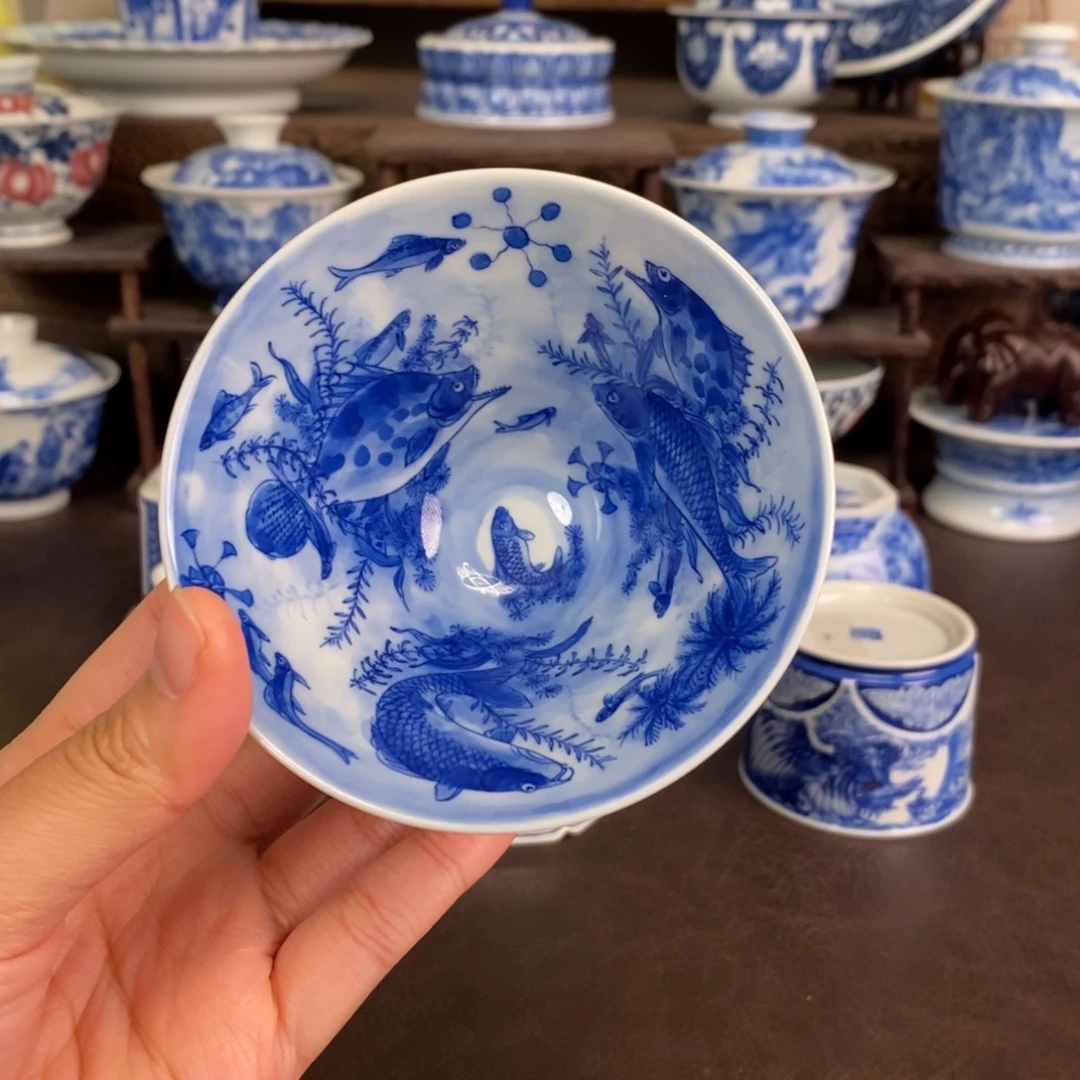 景德镇陶瓷手工手绘