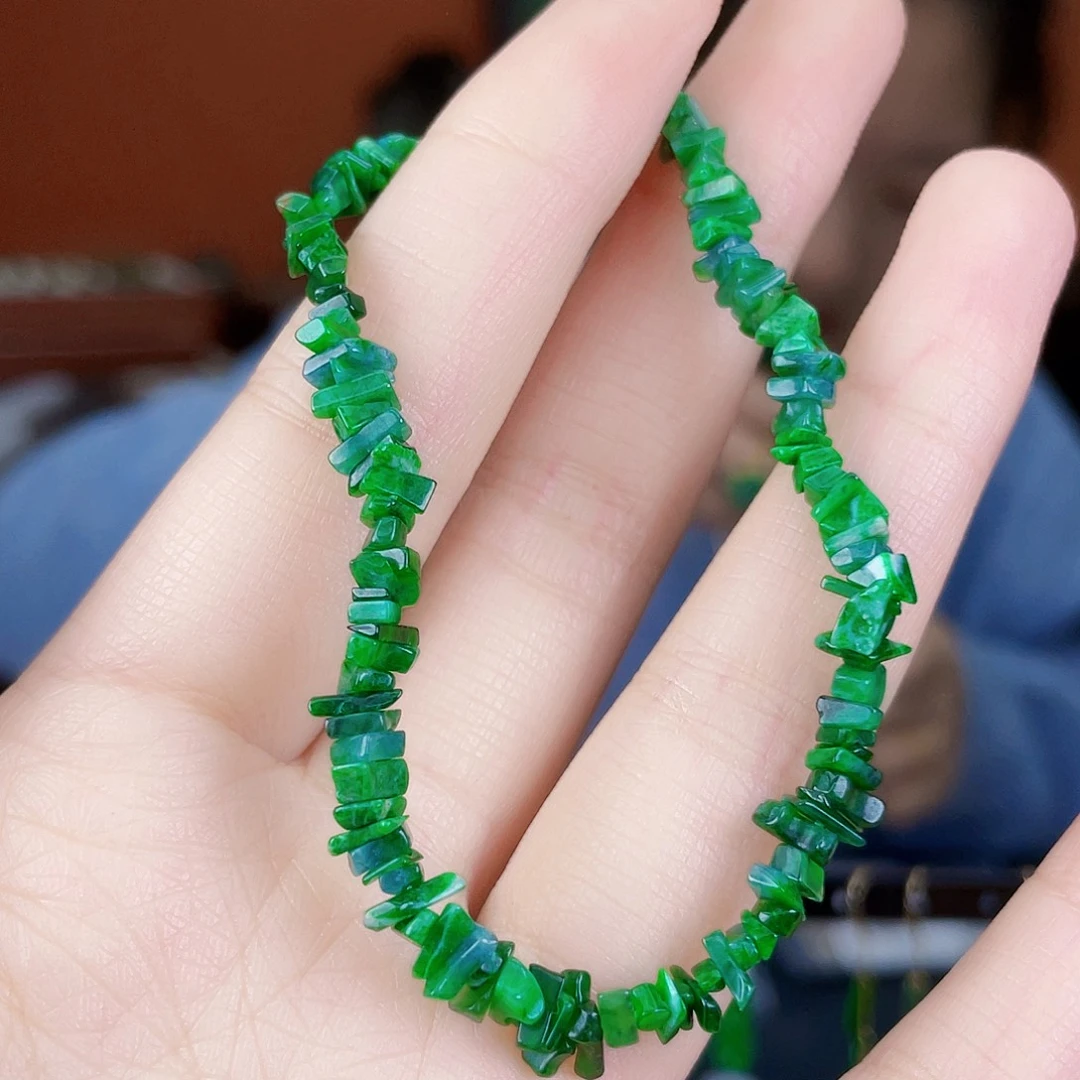 翡翠未镶嵌耳饰饰品