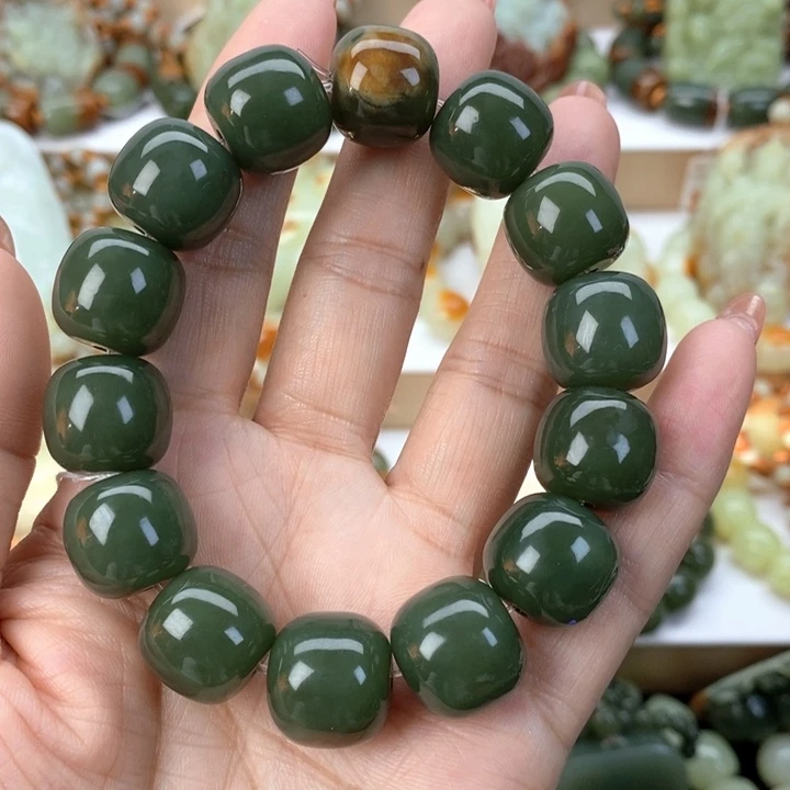 【闪购商品】透闪石质玉手串未镶嵌