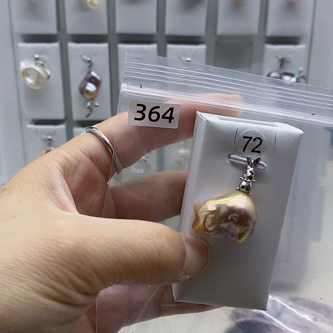颈饰合金淡水珍珠