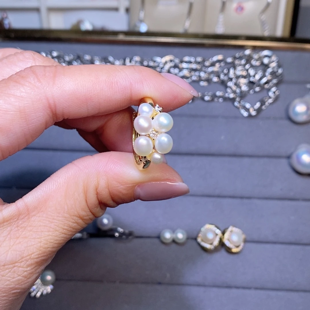 【闪购商品】淡水珍珠戒指未镶嵌