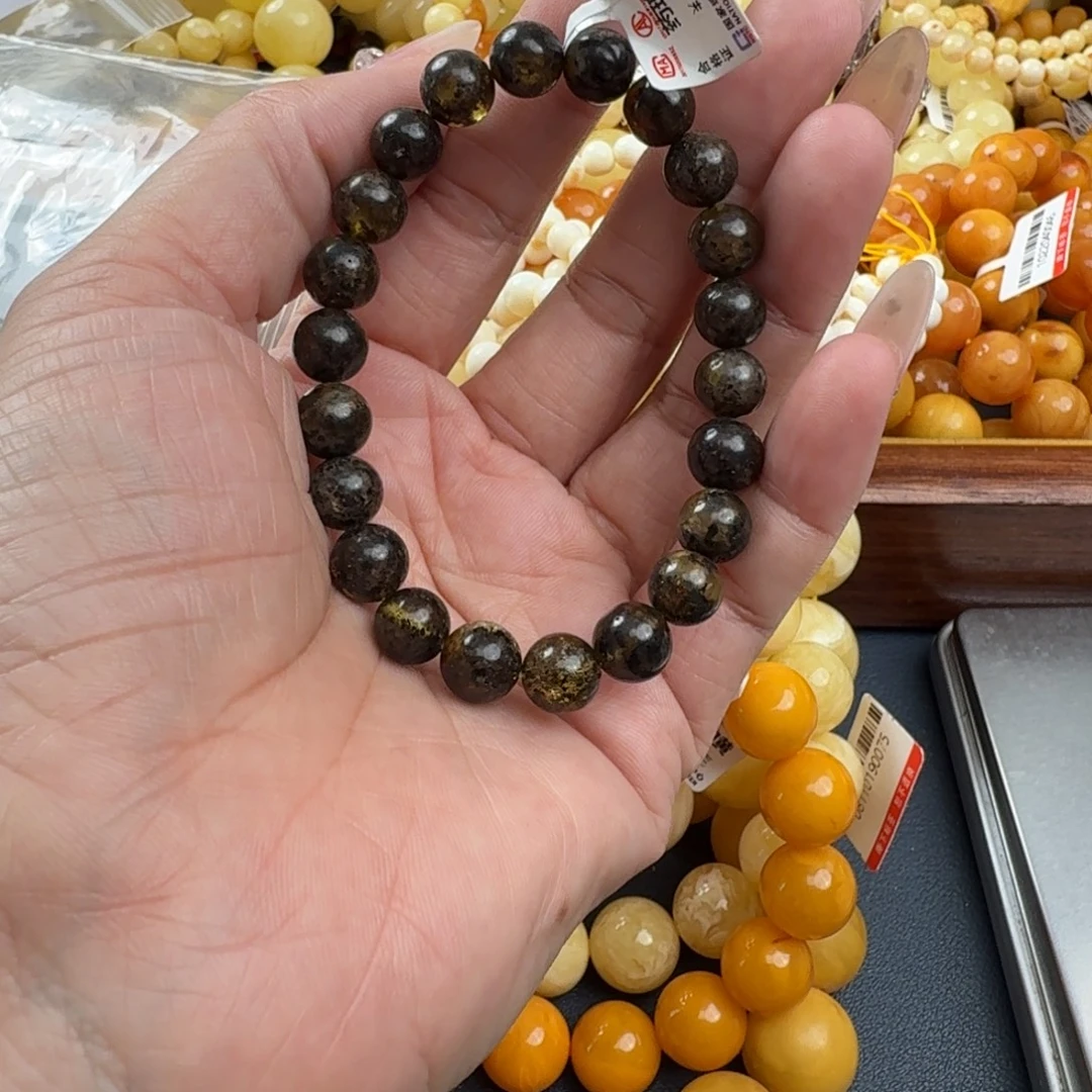 琥珀未镶嵌珠宝奇石