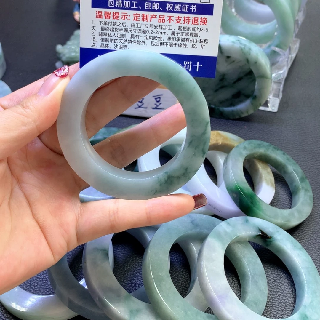 定制翡翠翡翠未镶嵌可****丫