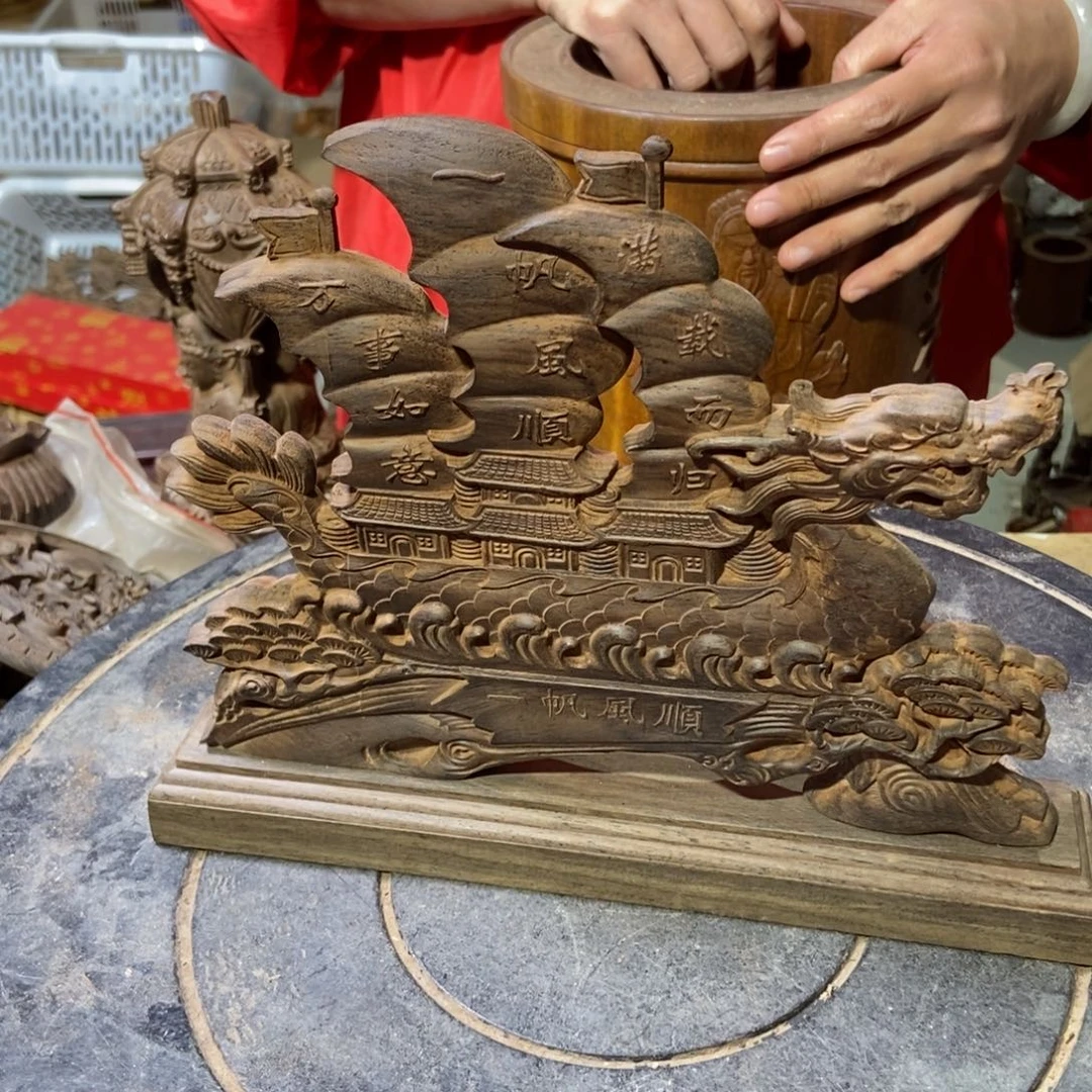 孤***雁木成品摆件福利放漏