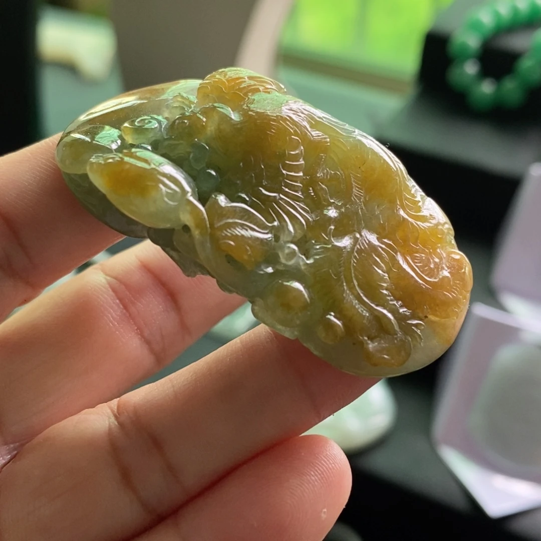 颈饰未镶嵌翡翠凤凰