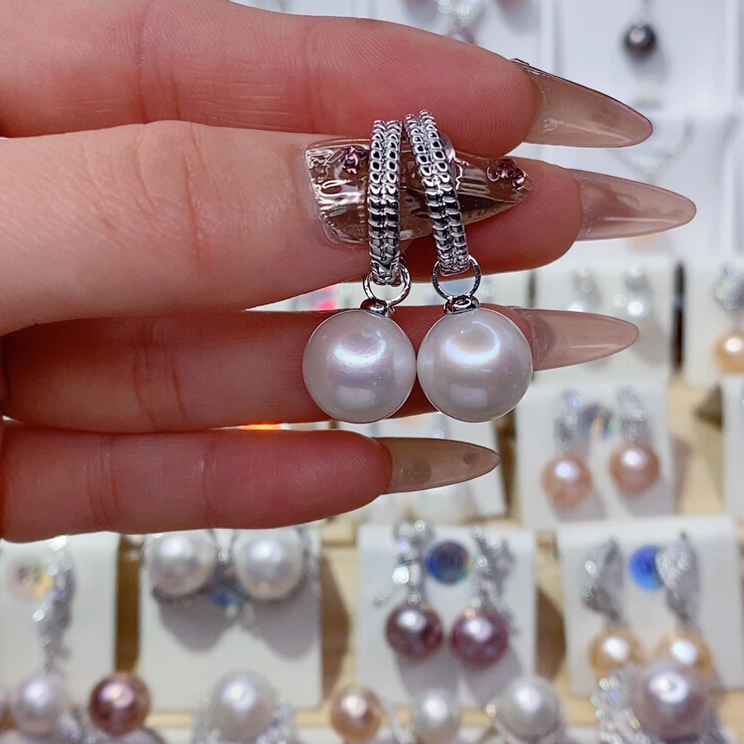 淡水珍珠耳饰未镶嵌12➕