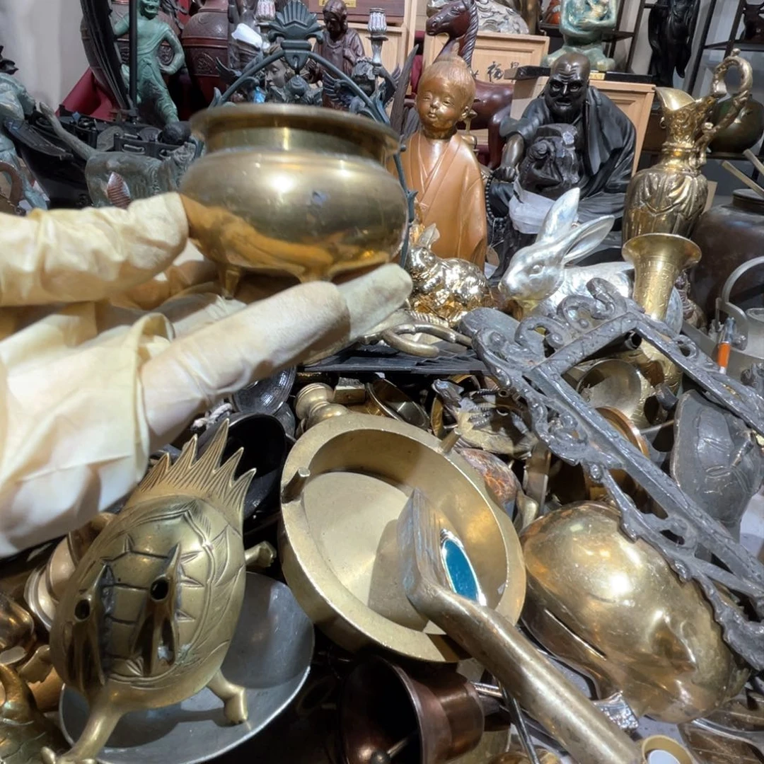 大阪回流铜器摆件92