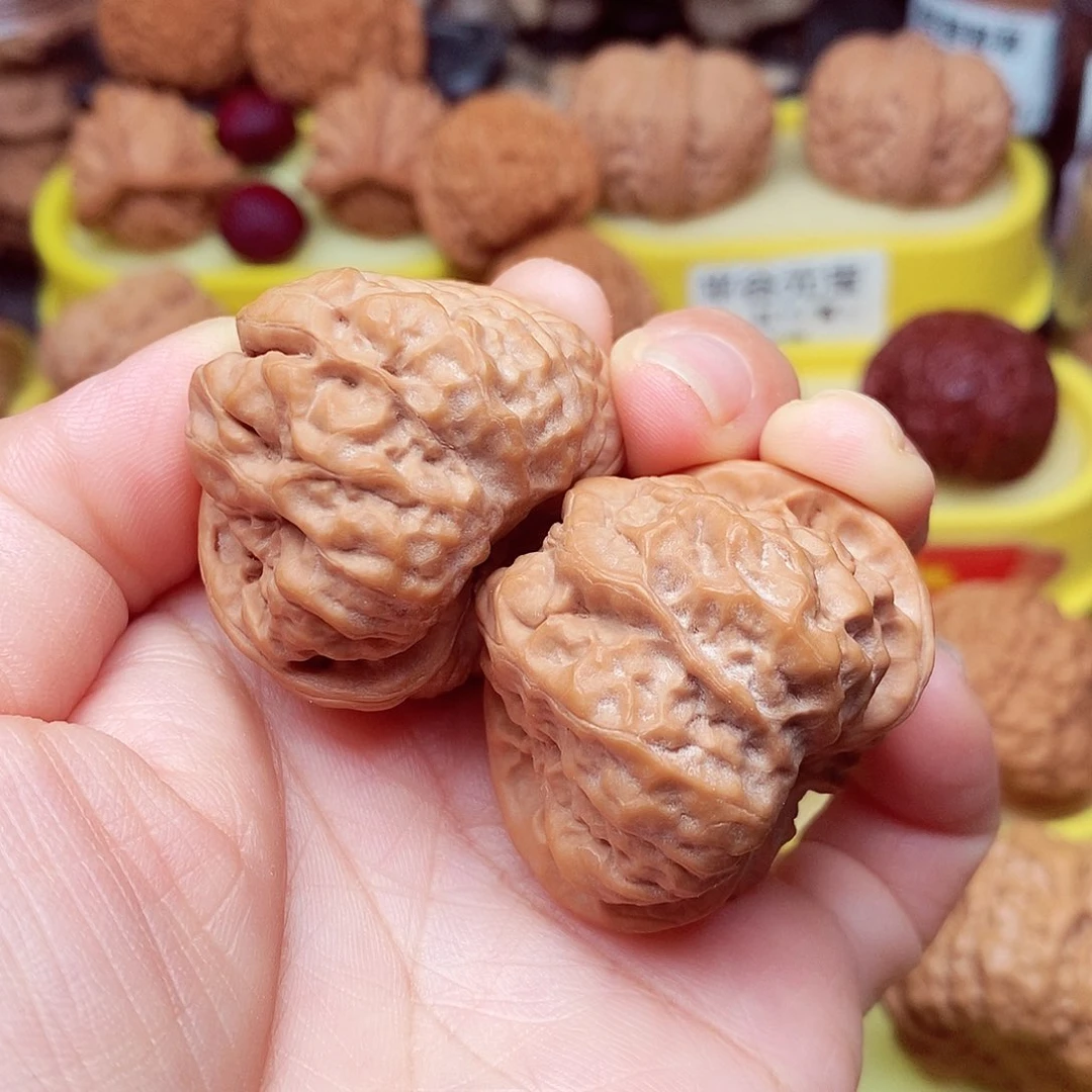 核桃把件蛤蟆头39尺寸