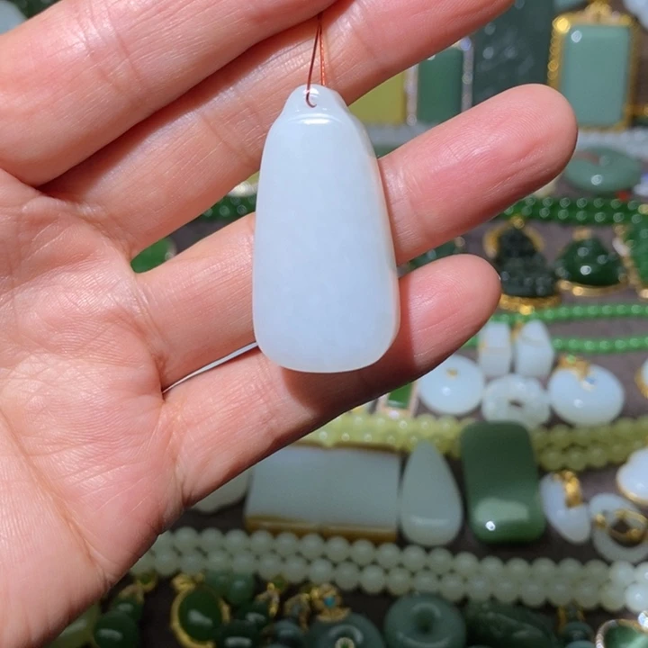 和田玉（白玉）未镶嵌颈饰