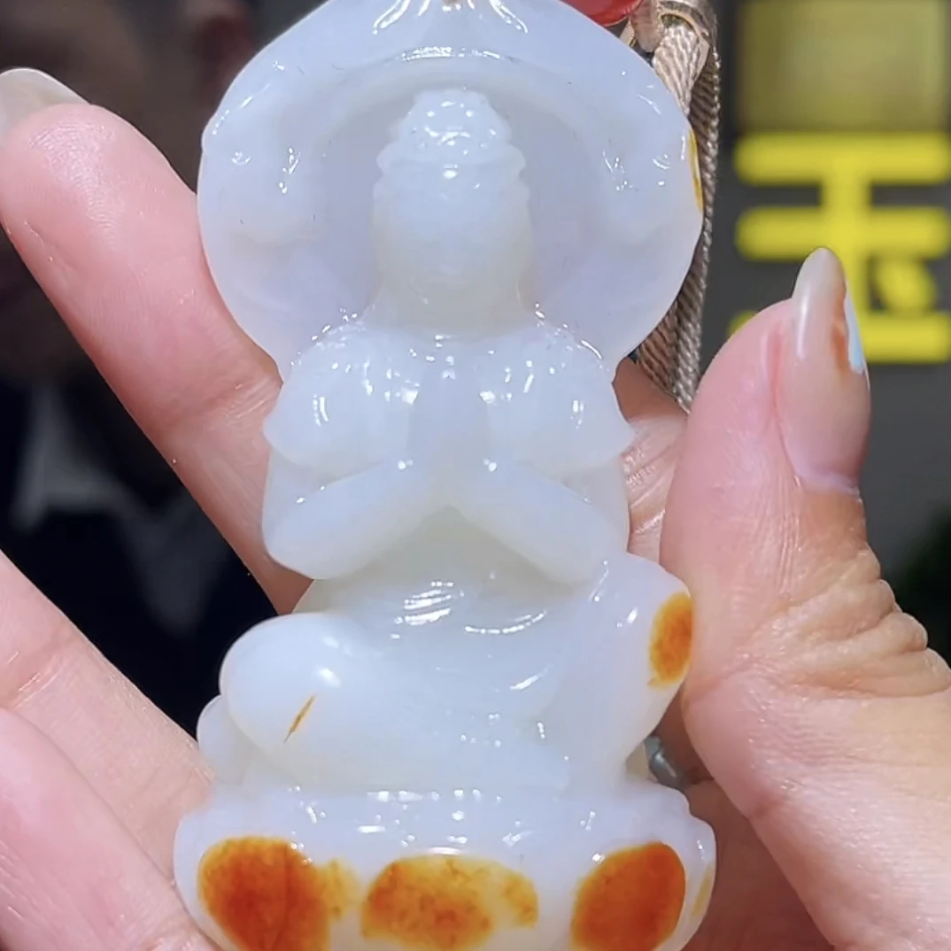 手把件货玉石把玩件文玩摆件D2