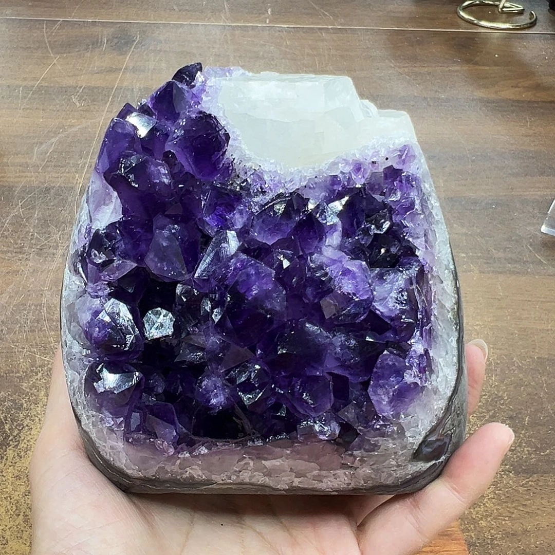 未镶嵌摆件紫晶福利